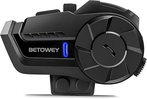 Wireless Motorcycle Helmet Bluetooth Headset with Noise Cancellation