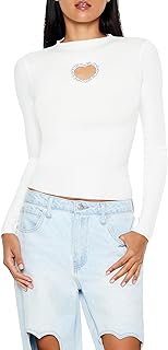 Women's Glitter Heart Sweater