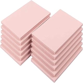 12-Piece Pink Rubber Carving Block Kit