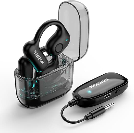 Wireless Earphone with Noise Cancellation and 30m Range