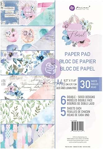 Watercolor Floral Paper