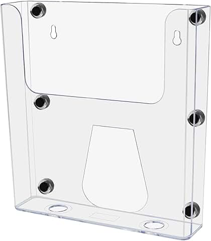 8.5-inch Metal Magazine Holder for Brochures and Documents