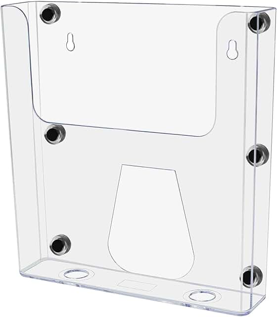 8.5-inch Metal Magazine Holder for Brochures and Documents