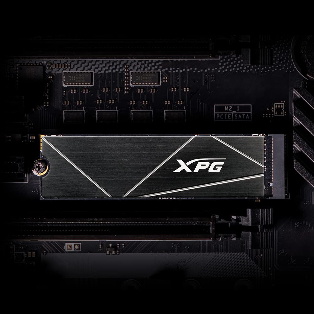 1TB GAMMIX S70 Blade - Works with Playstation 5, PCIe Gen4 M.2 2280 Internal Gaming SSD Up to 7,400 MB/s (AGAMMIXS70B-1T-CS)