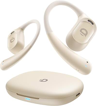 Wireless Open Ear Headphones with Touch Control and Long Battery