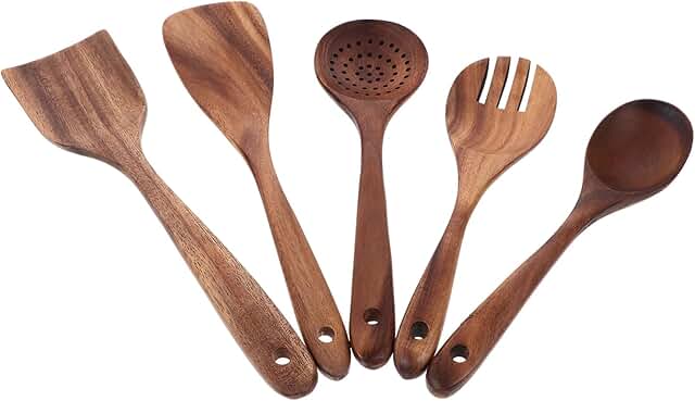 Kitchen Utensil Set with Spatula Ladle and More