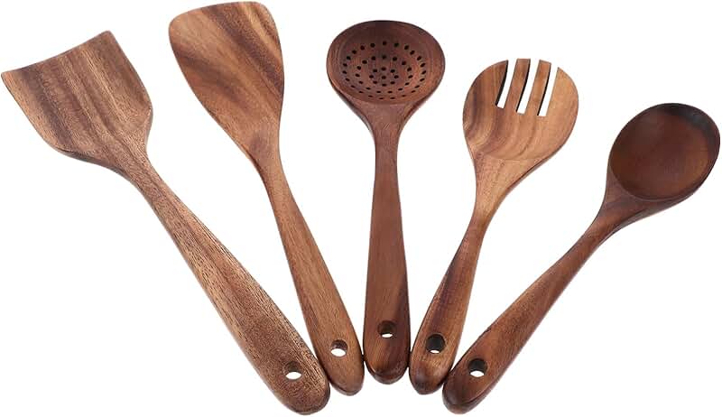 Kitchen Utensil Set with Spatula Ladle and More