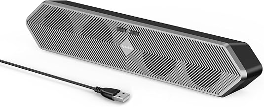 Wired USB Bluetooth Computer Speakers with Stereo Sound