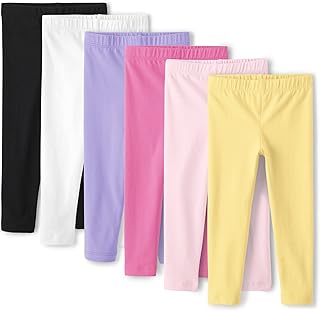 Assorted Solid Leggings for Toddler, Multipack