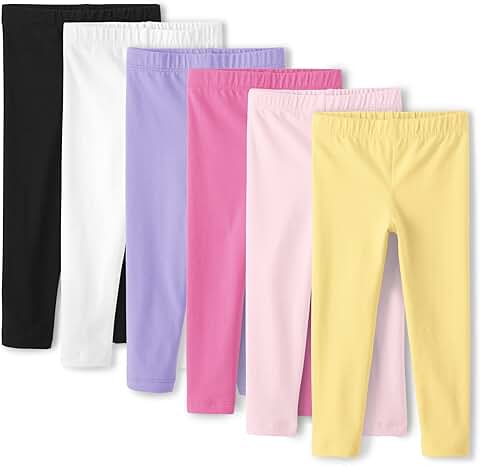Assorted Solid Leggings for Toddler, Multipack