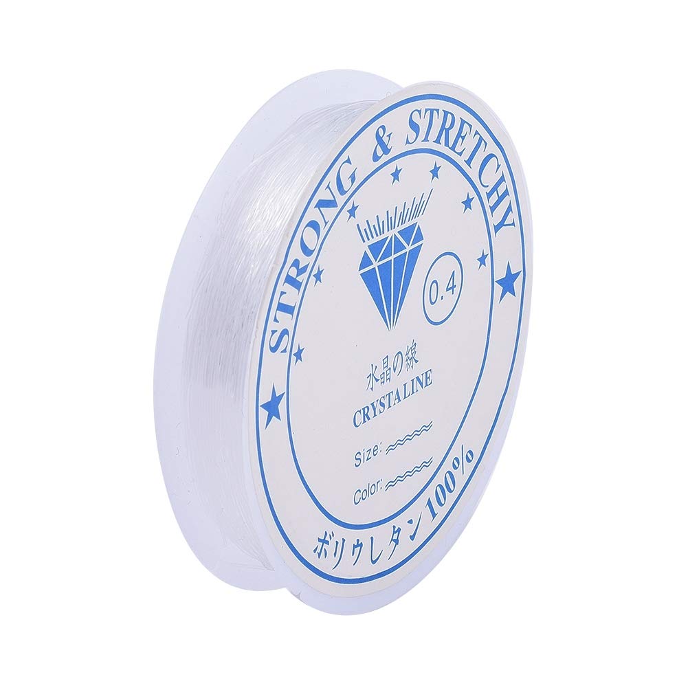 Clear Elastic String Cord for Jewelry Making 10 Rolls