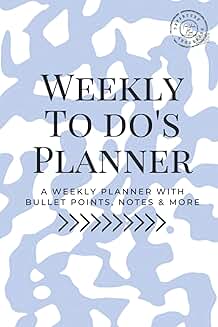 Weekly To Do Planner for Organization and Success