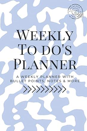 Weekly To Do Planner for Organization and Success