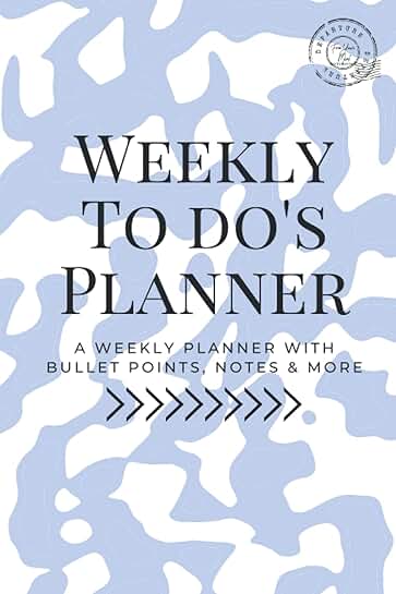 Weekly To Do Planner for Organization and Success