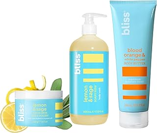 Summer Body Care Set with Orange, Pepper, Lemon, Sage, and Satin Polish