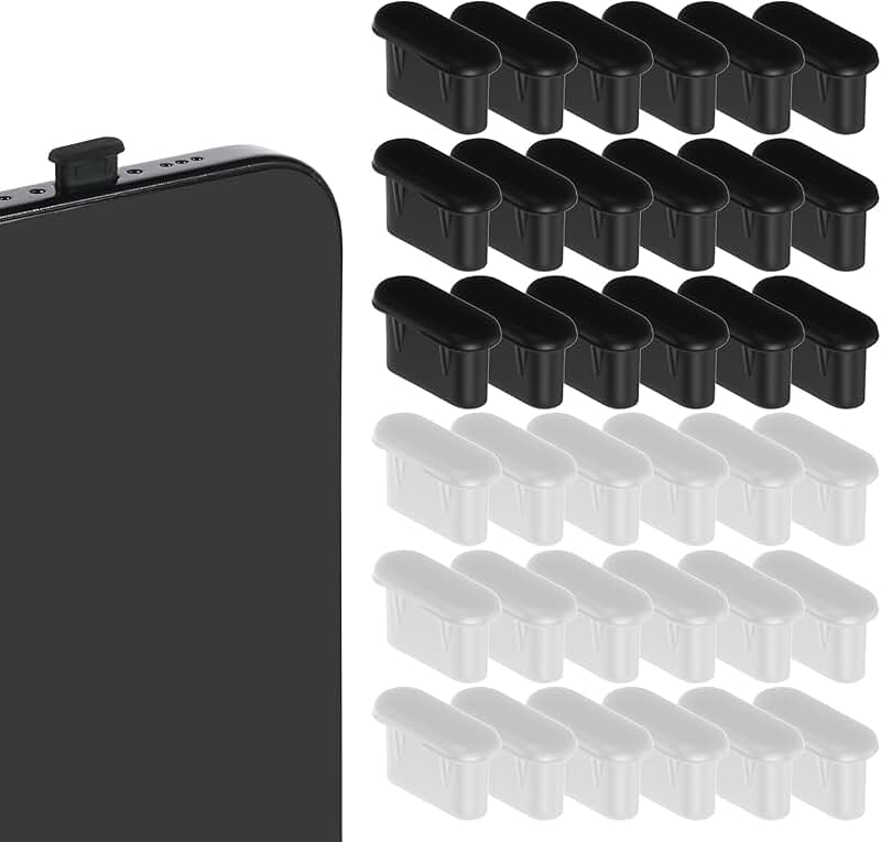 40 Pack USB C Dust Plugs for Phone Chargers