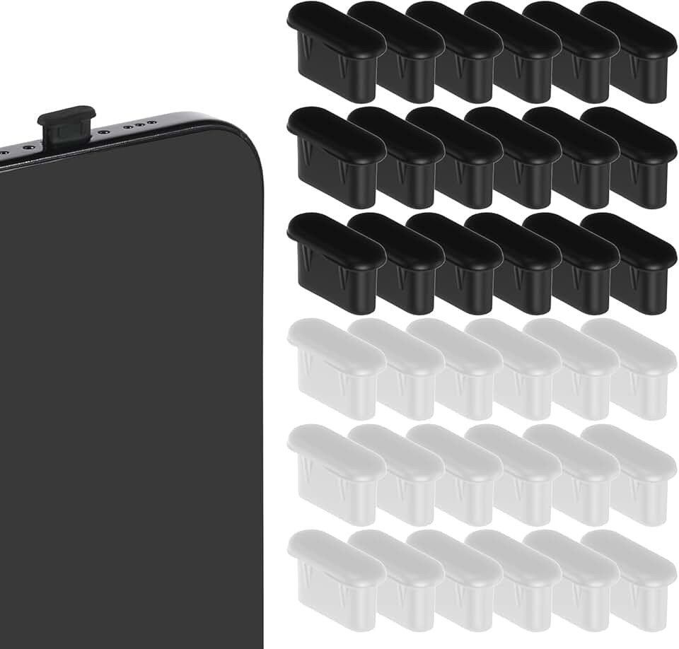 40 Pack USB C Dust Plugs for Phone Chargers