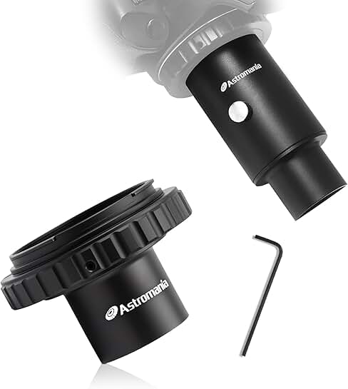 1.25 Inch Metal Camera Adapter with T Ring and T Adapter