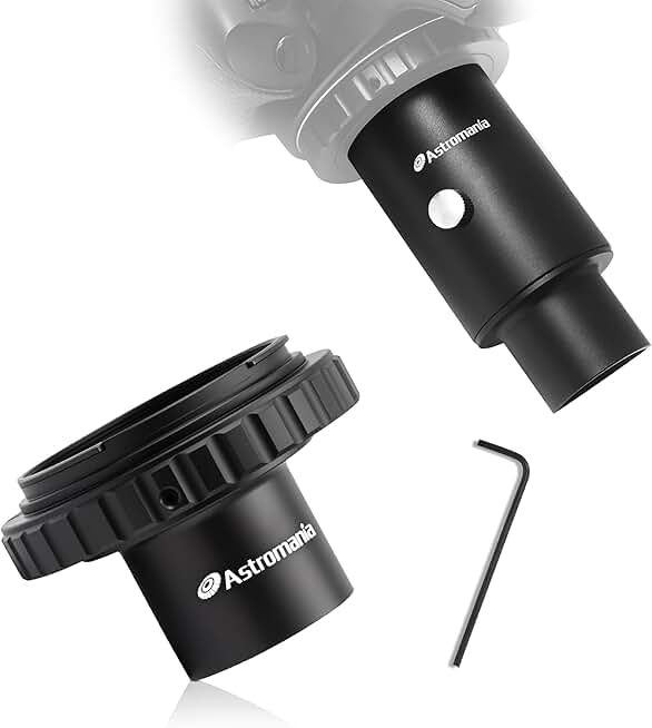 1.25 Inch Metal Camera Adapter with T Ring and T Adapter
