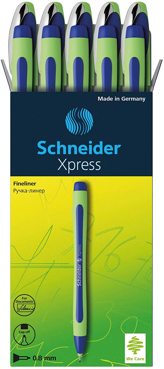 10 Porous Point Fineliner Pens