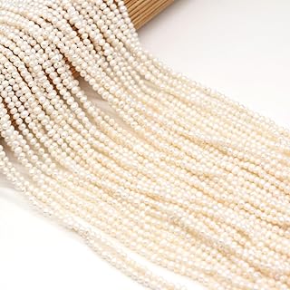 Mini Potato-Shaped Freshwater Pearl Beads for Jewelry Making
