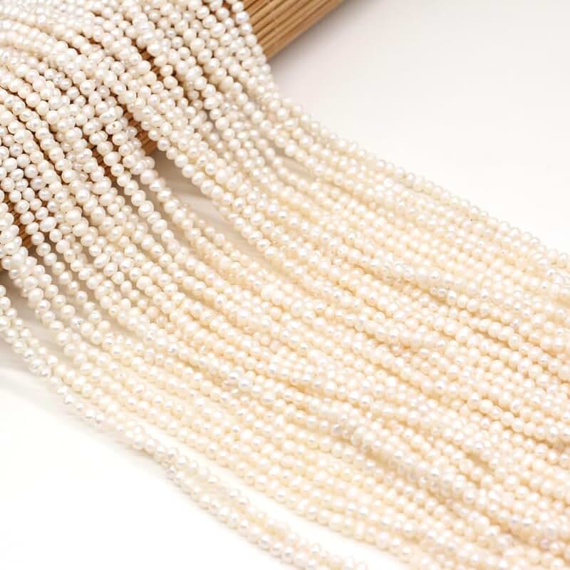 Mini Potato-Shaped Freshwater Pearl Beads for Jewelry Making