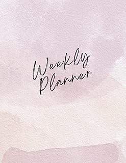 52-Week Planner for Scheduling and Organization