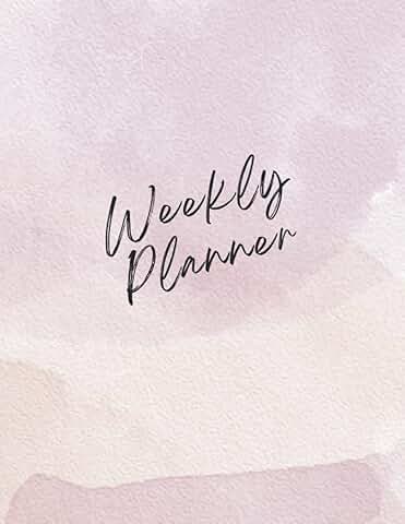 52-Week Planner for Scheduling and Organization