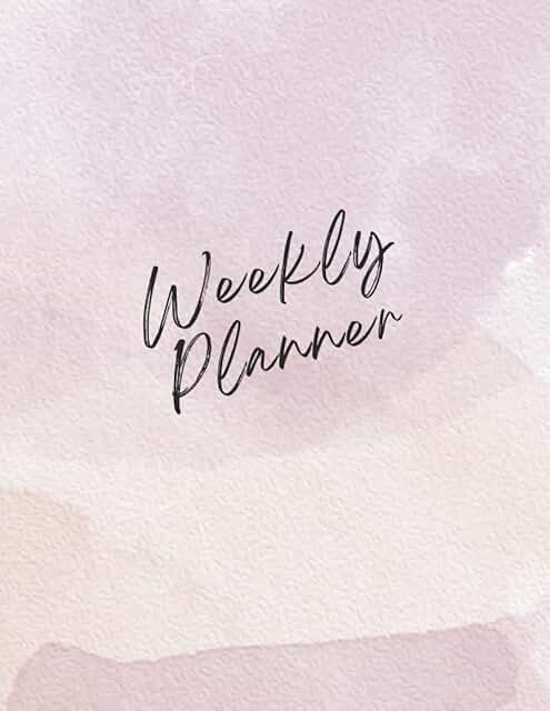 52-Week Planner for Scheduling and Organization