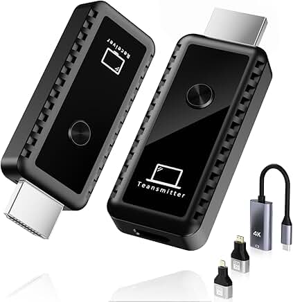 Wireless 4K HDMI Transmitter and Receiver Kit