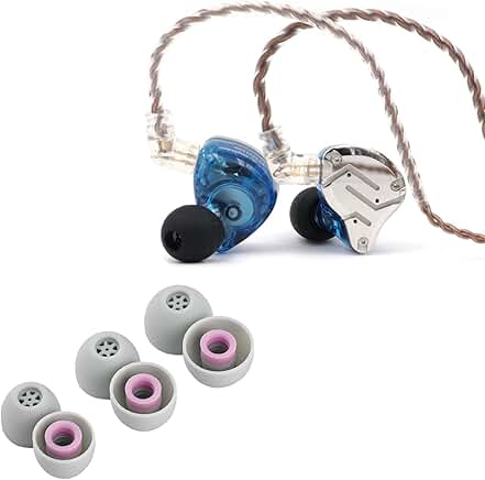 In-Ear Monitor with 5 Drivers and Ear Tips