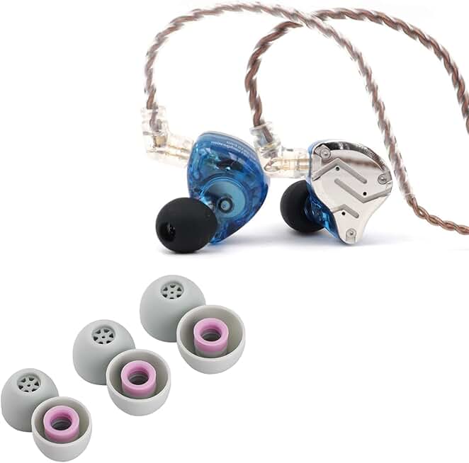 In-Ear Monitor with 5 Drivers and Ear Tips