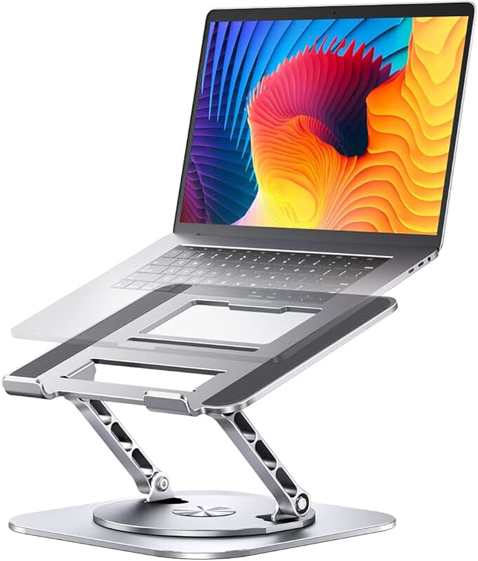 Adjustable 360° Rotating Laptop Stand for Desk
