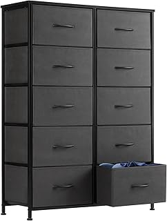 Dresser with 10 Drawers for Bedroom and Entryway