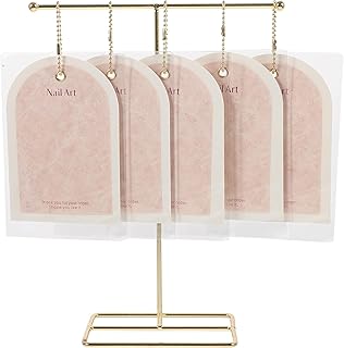 Nail Art Display Cards with Stand for Manicure Tips