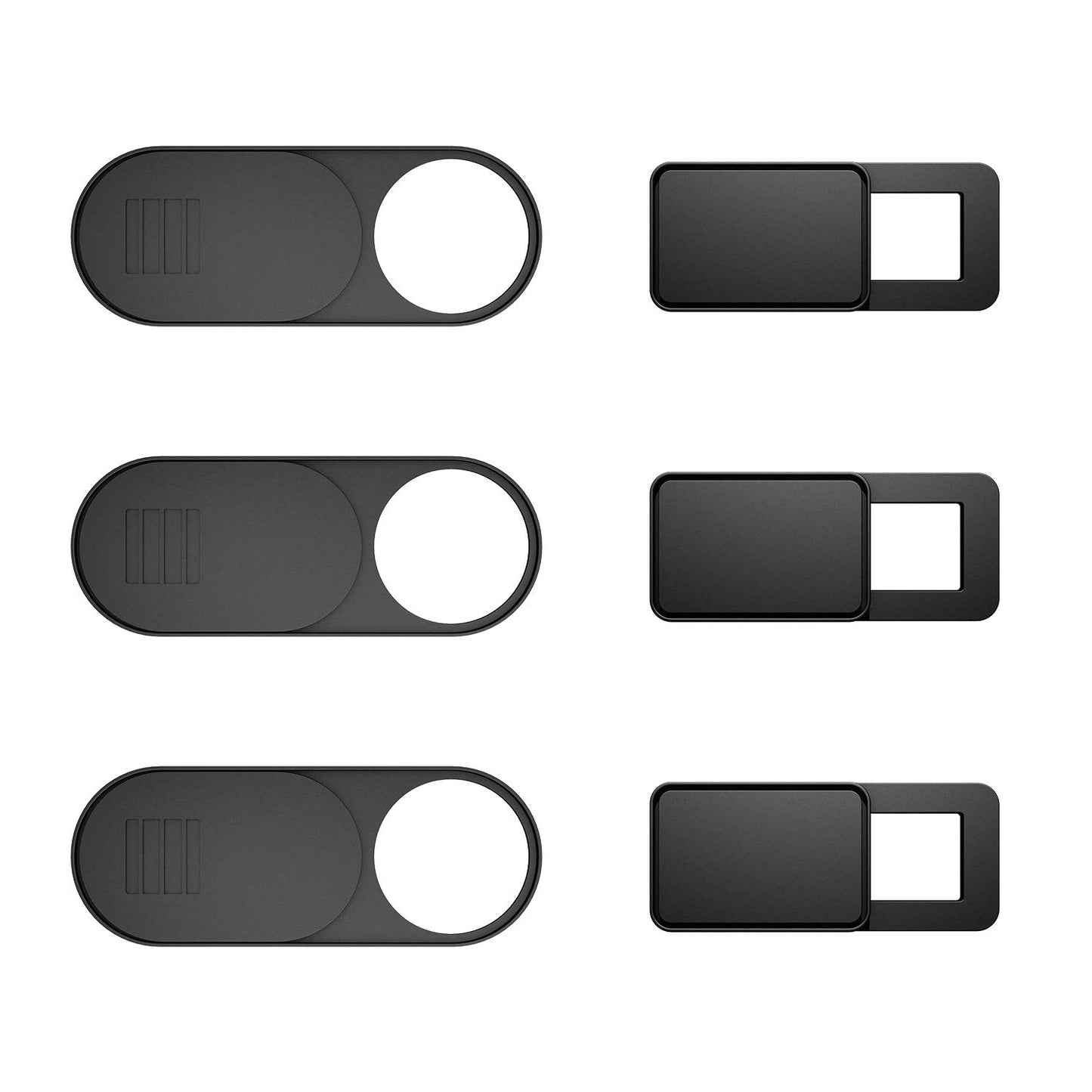 Six Ultra-Thin Webcam Covers for Privacy Protection