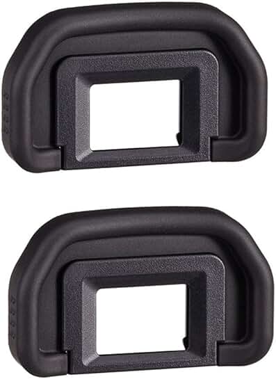 80D Eyecup for Canon Cameras, 2 Pack