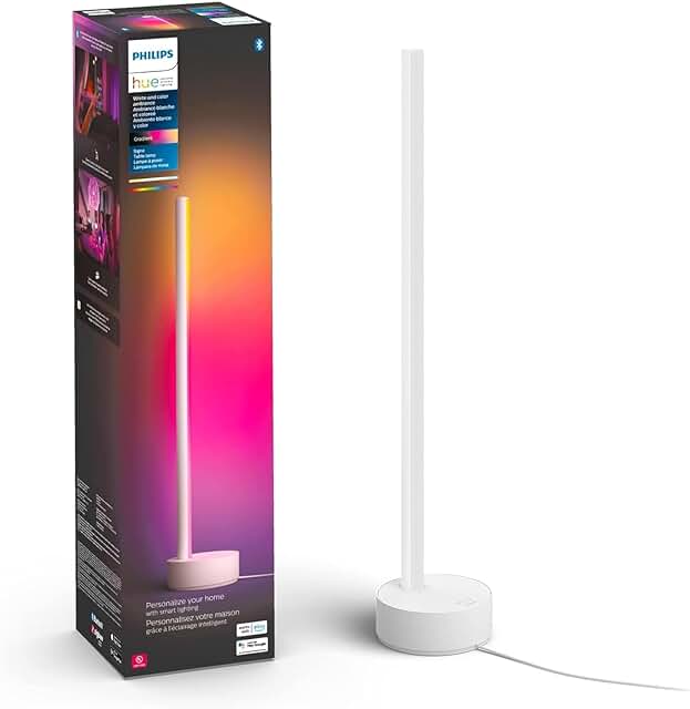 White Color-Changing Smart Table Lamp