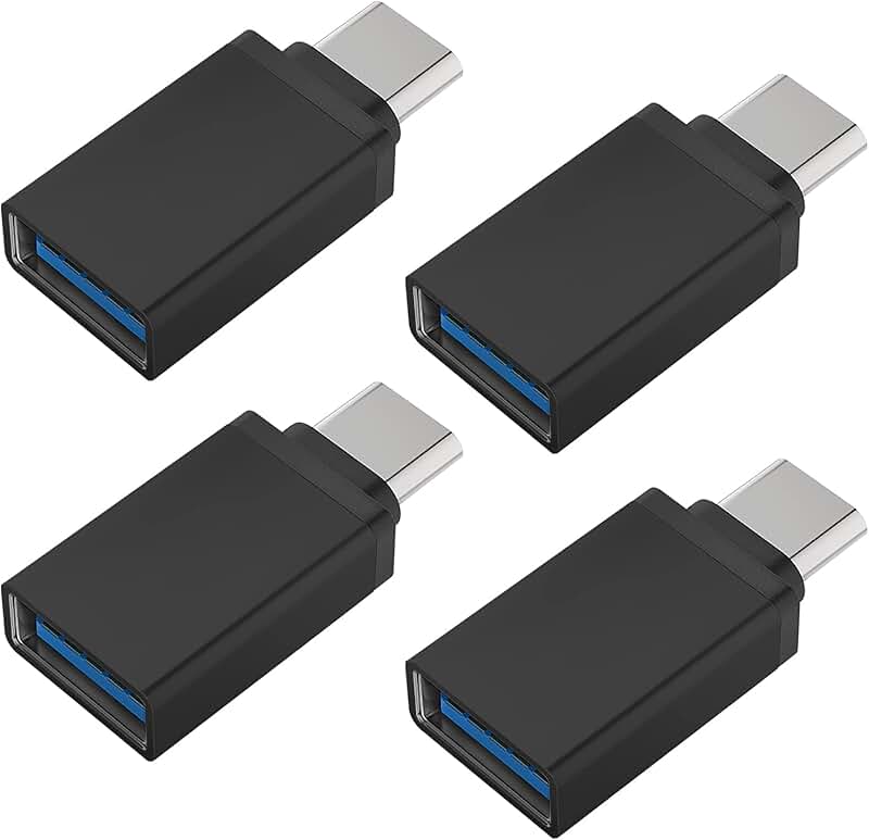 USB C to USB 3.0 Adapter 4 Pack