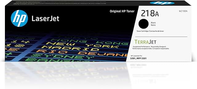 Black toner cartridge for laserjet printers