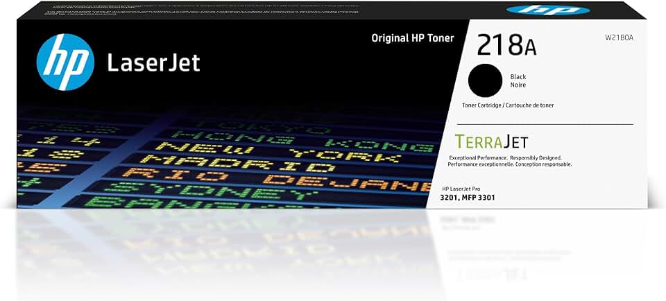 Black toner cartridge for laserjet printers