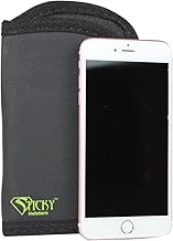 Cell Phone Pouch Holster Fits Phones 7x4 Inches Black