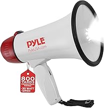 Portable 30W Megaphone with Adjustable Volume and 800 Yard Range