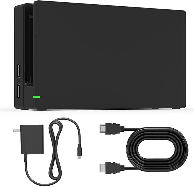 3-in-1 Dock for Switch OLED with HDMI, Charger, IC