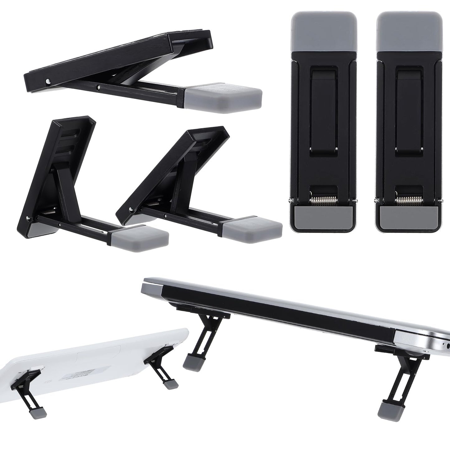 Portable Adjustable Keyboard Riser Set for Desks