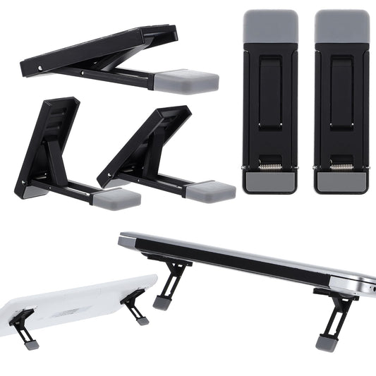Portable Adjustable Keyboard Riser Set for Desks