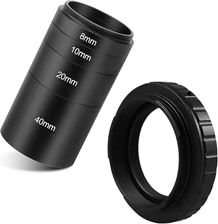 T2 Extension Tube Kit for Cameras and Eyepieces
