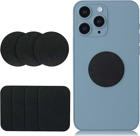 8 Metal Plates for Phone and Car Mounts
