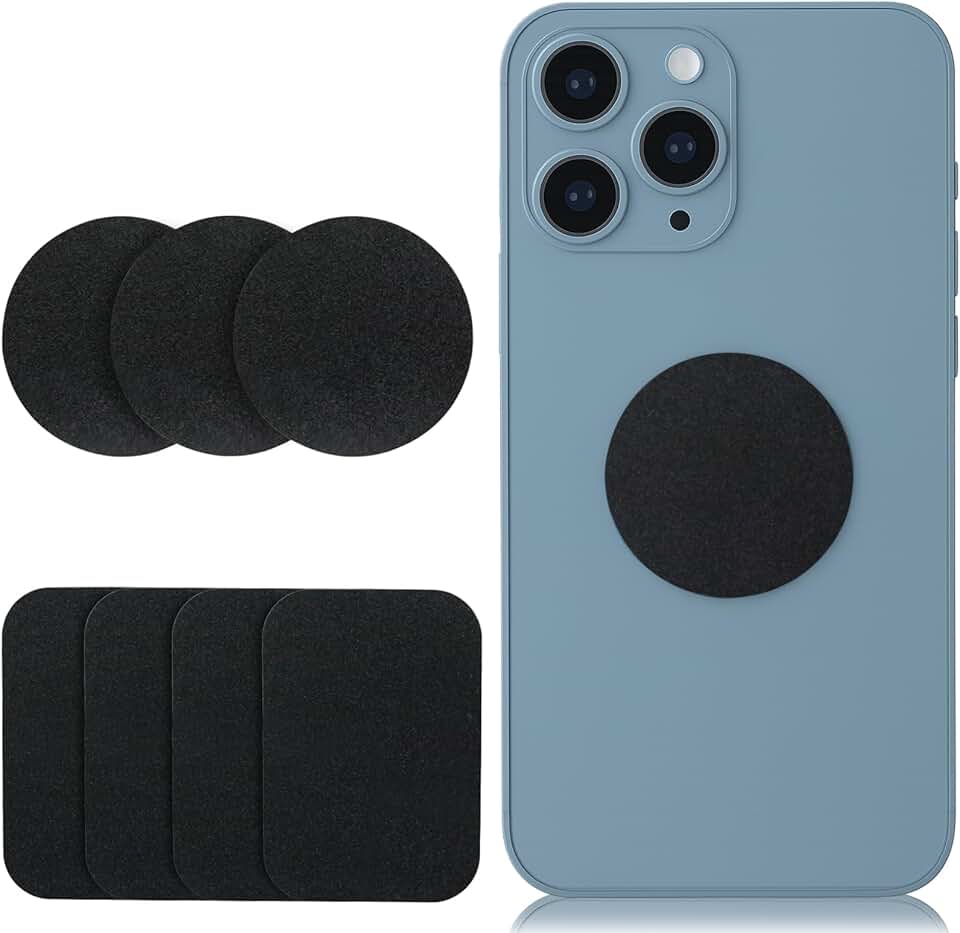 8 Metal Plates for Phone and Car Mounts