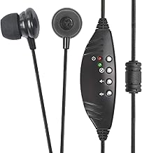 USB Transcription Headset with Ear Tips and Sound Card
